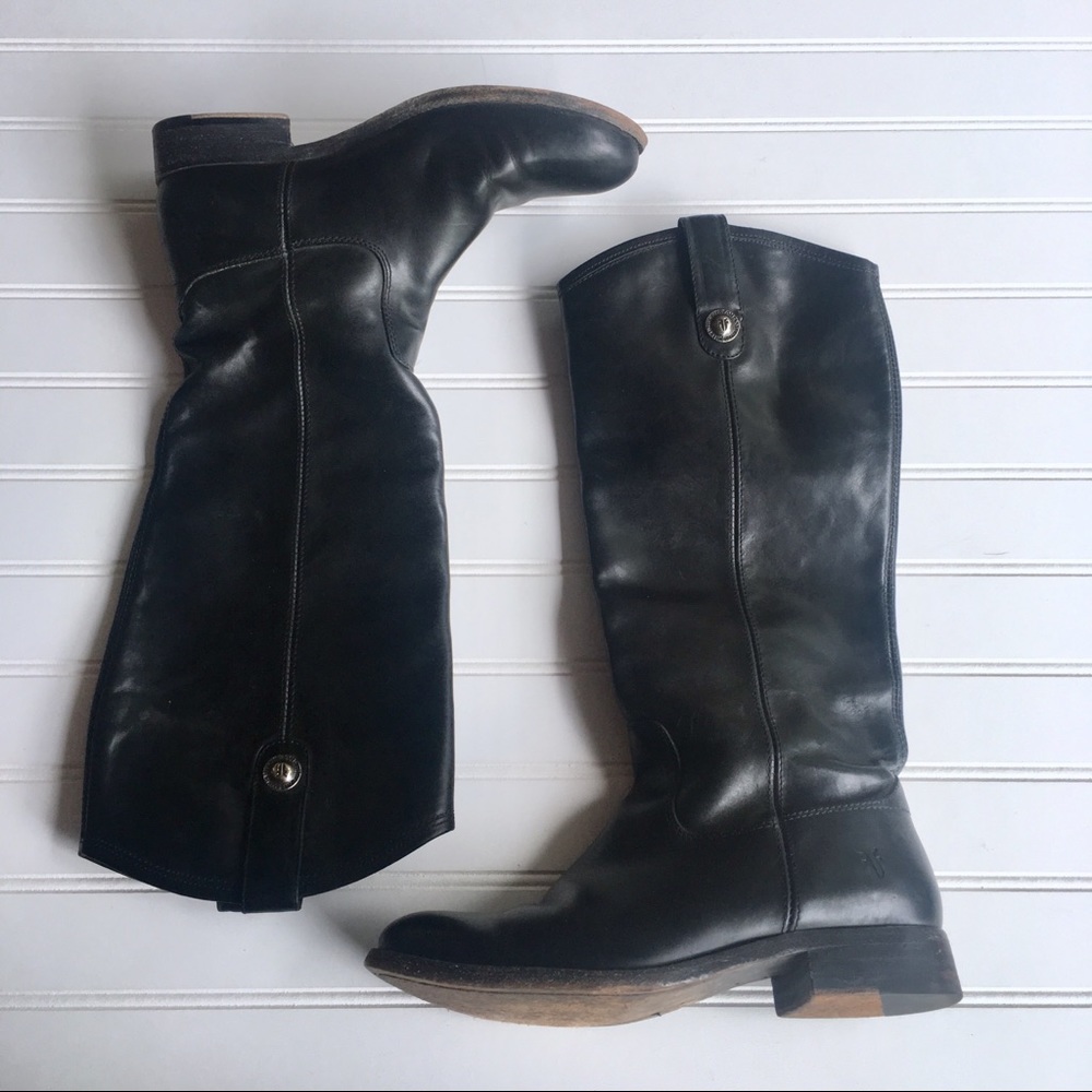 Frye Melissa Button Talk Boot